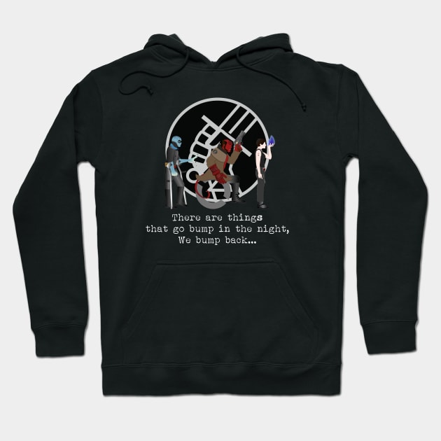 We Bump Back (dark backgrounds) Hoodie by RollingMort91